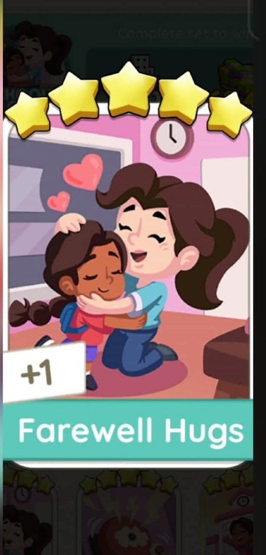 Set 17 - Farewell Hugs