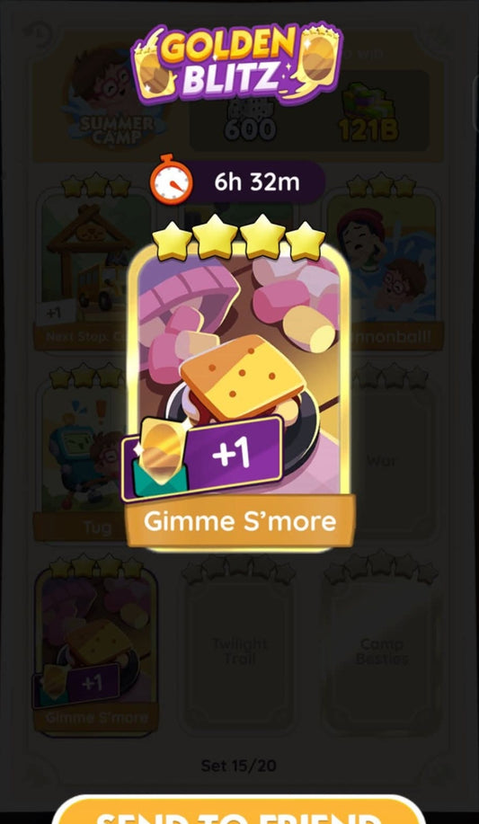 Set 15 4 Stars⭐ Golden Stickers Cards - Raincoat Ready